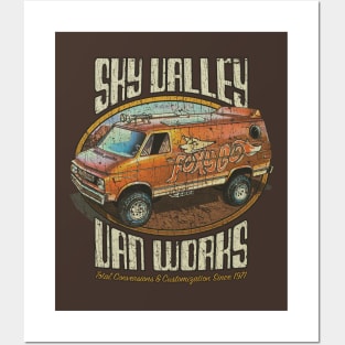 Sky Valley Van Works 1971 Posters and Art